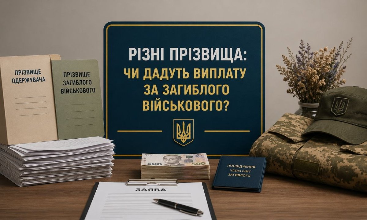 Виплата за загиблого військового при різних прізвищах — рішення КЦС ВС у справі №361/12008/24