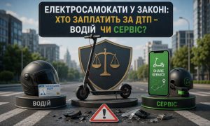 Електросамокати у законі: хто заплатить за ДТП — водій чи сервіс